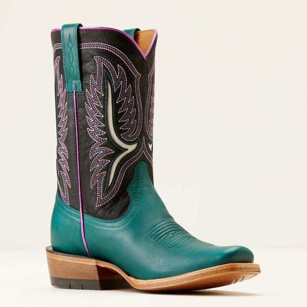 Ariat® Women's 6 B Futurity™ Colt 11" Western Boots Ancient Turquoise/Luxe Black